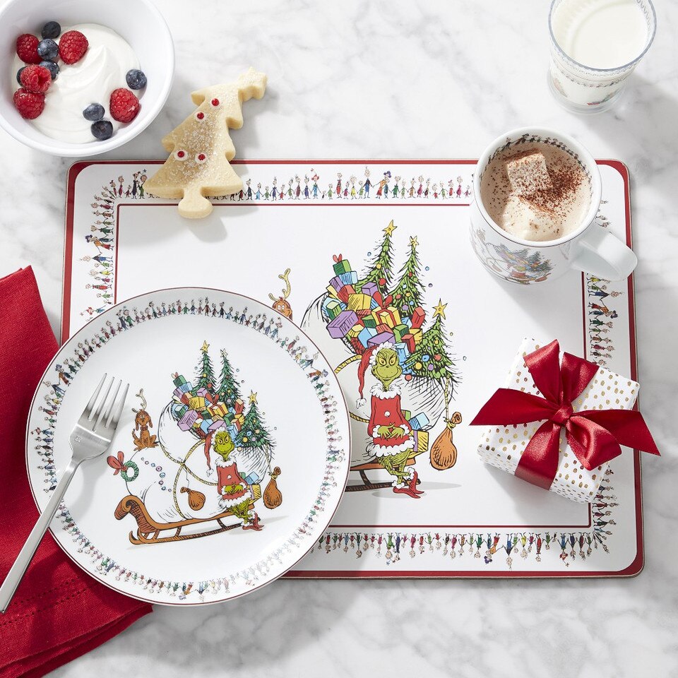 The Grinch™ Dessert Plates Williams Sonoma Australia